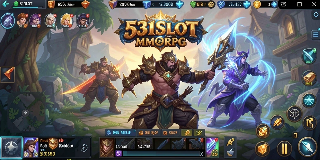 Tampilan gameplay seru dan penuh aksi di 531SLOT.