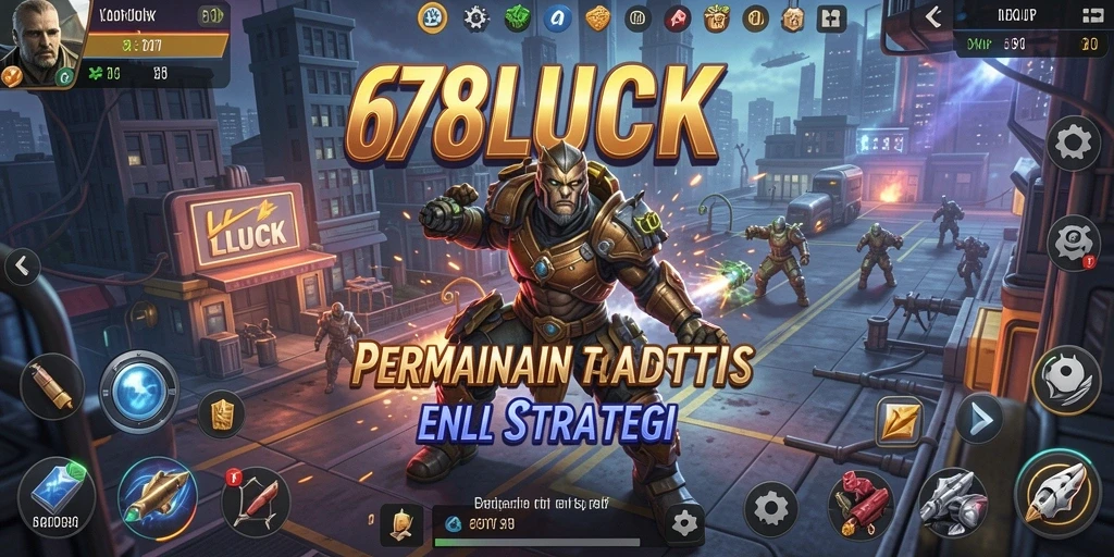 Tampilan gameplay seru dan menegangkan dari 678LUCK.