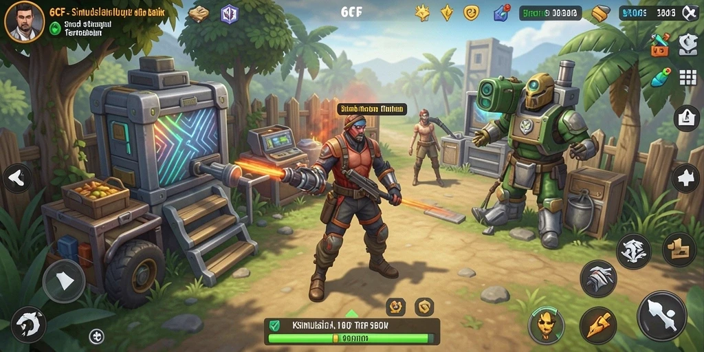 Tangkapan layar dari gameplay Simulation yang menarik dan interaktif.