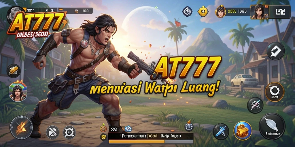 Tampilan gameplay AT777 yang seru dan penuh warna.