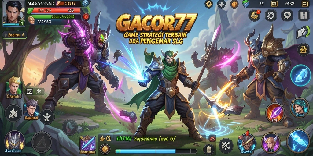 Tampilan menarik dari gameplay GACOR77 yang mendebarkan.