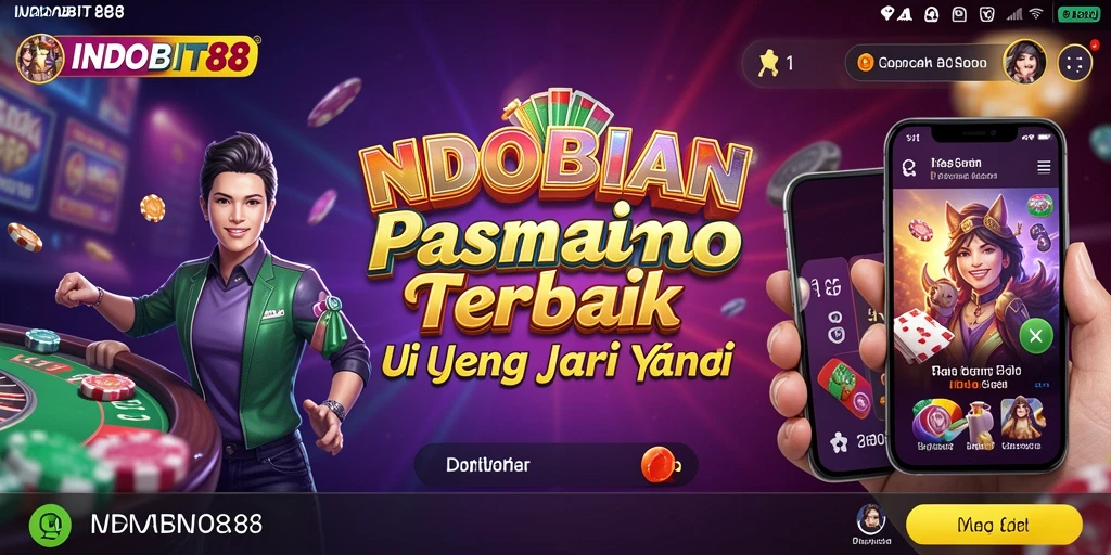 Tampilan menarik dari gameplay Kasino di INDOBIT88.