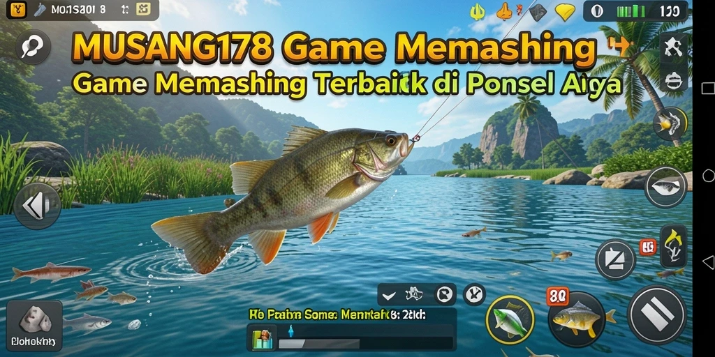 Tampilan gameplay MUSANG178 yang menarik dan menantang saat memancing.