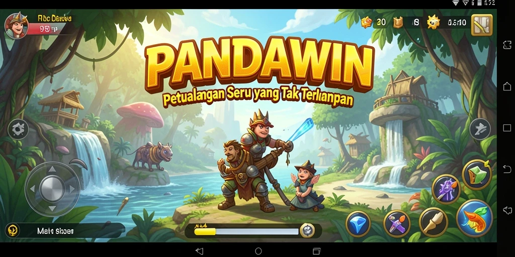 Tangkapan layar menampilkan gameplay yang menegangkan dan penuh petualangan.