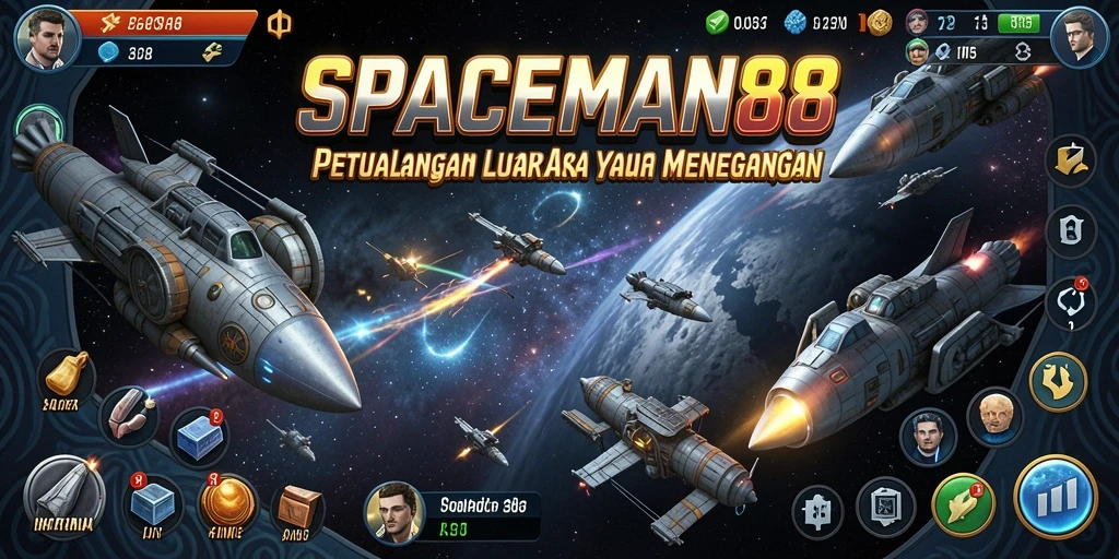 Gameplay menarik dari SPACEMAN88 dalam petualangan luar angkasa.
