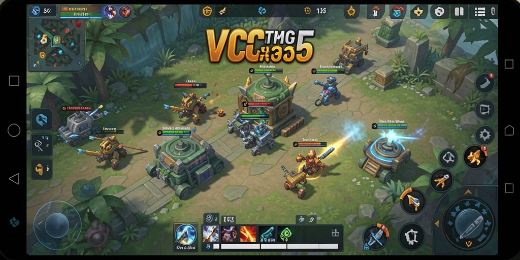 Tampilan gameplay menarik dari VC55 menampilkan strategi yang mendebarkan.